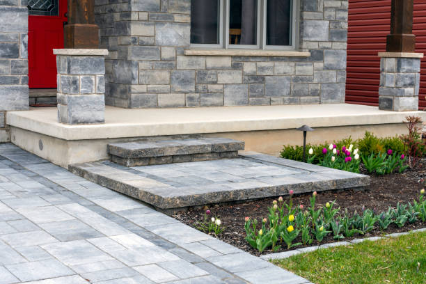 Residential Paver Driveway in West Springfield, VA